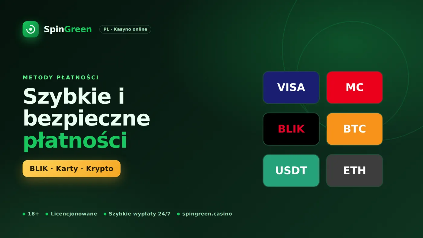 SpinGreen płatności